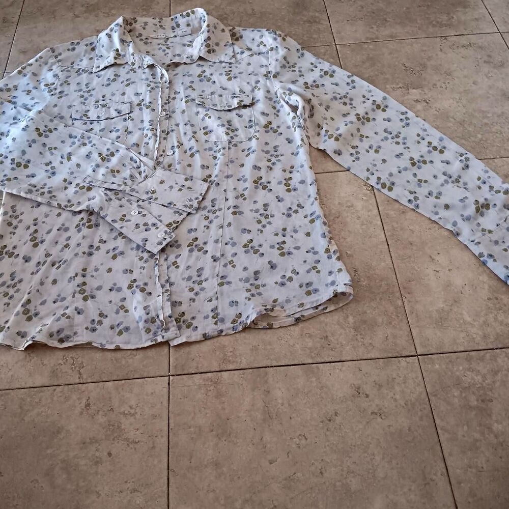 American-eagle Women's Floral Dress Shirt